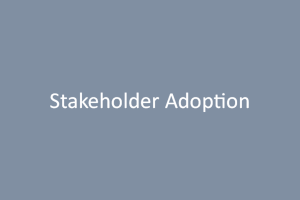 stakeholder adoption visualization wb